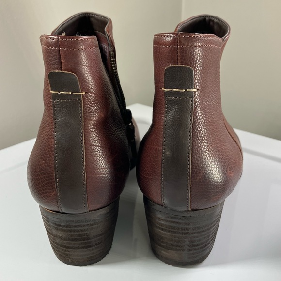 EUC Clark’s Maypearl Ramie size 12 Zip Booties, leather uppers and lining - Picture 15 of 15